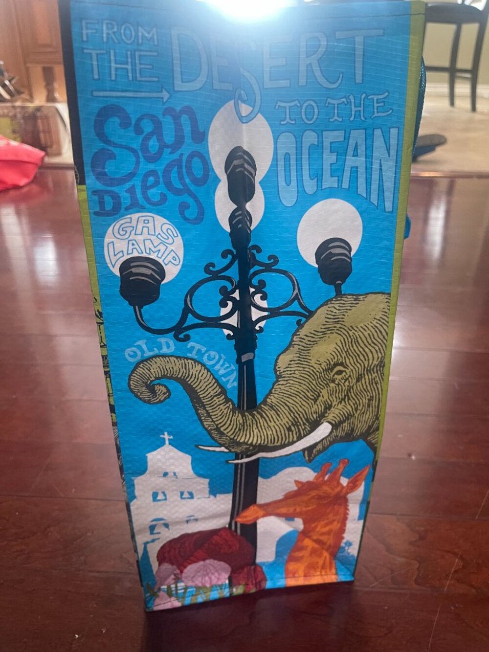 Trader Joe's 2017 California Santa Monica Reusable Bag NWT - Picture 4 of 6